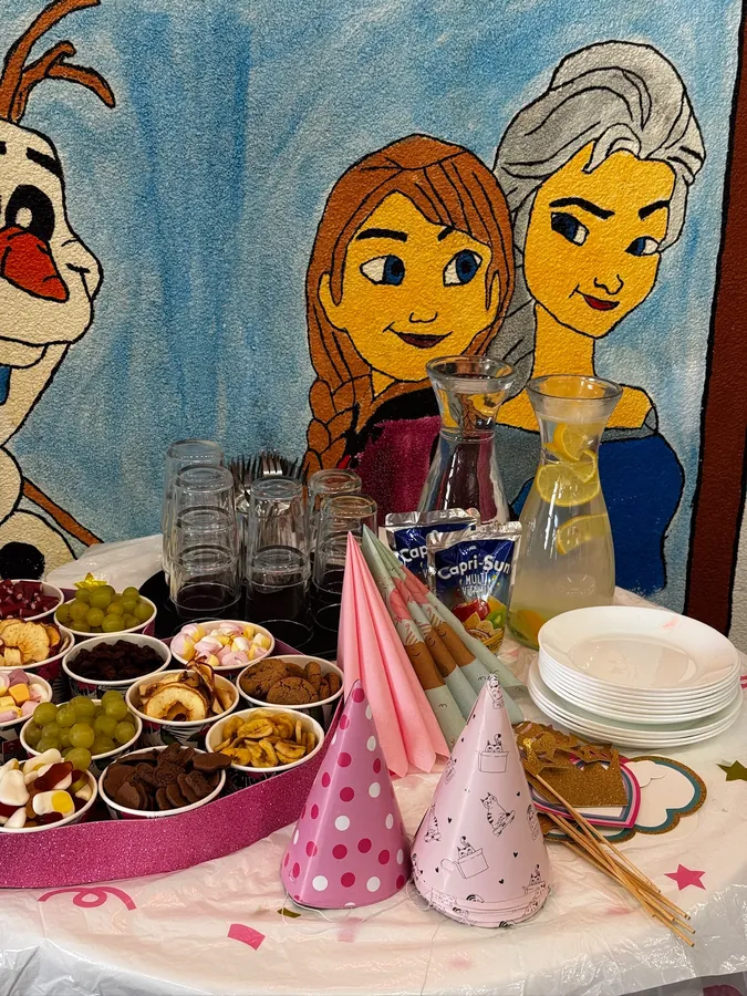 Pohostenie a výzdoba na detskej oslave